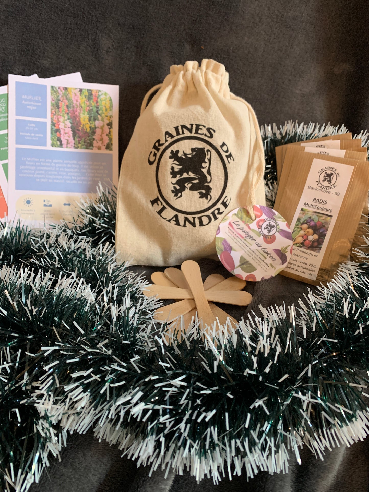 Coffret Cadeau Graines Potager du balcon