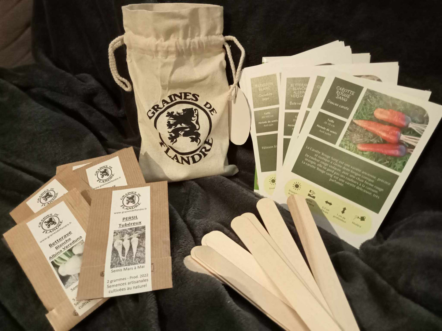 Coffret cadeau de graines "Biodiversité cultivée"