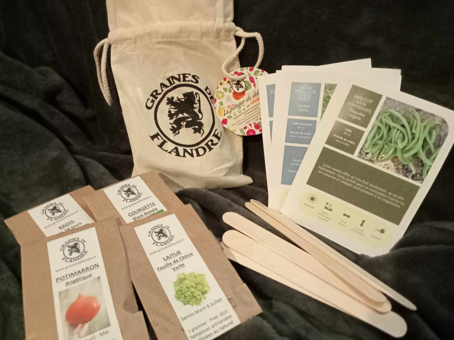 Coffret Cadeau de graines "Potager du Débutant"