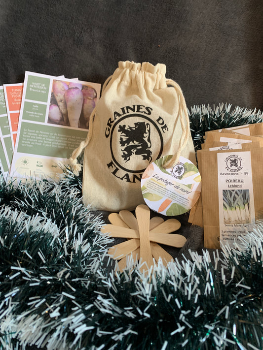 Coffret Cadeau Graines Potager du Nord