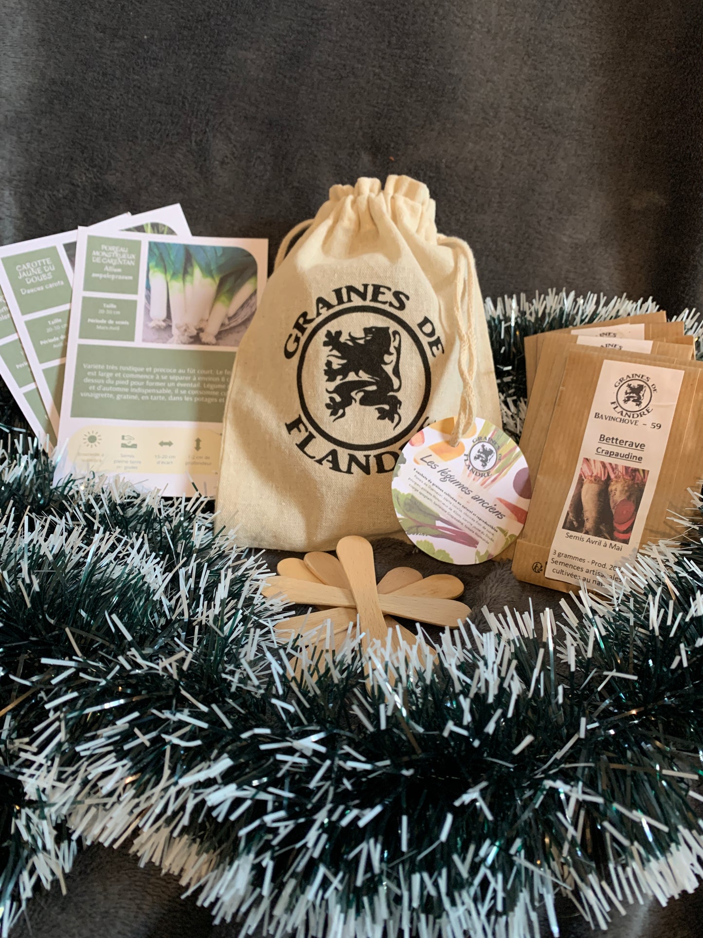 Coffret Cadeau Graines Légumes anciens