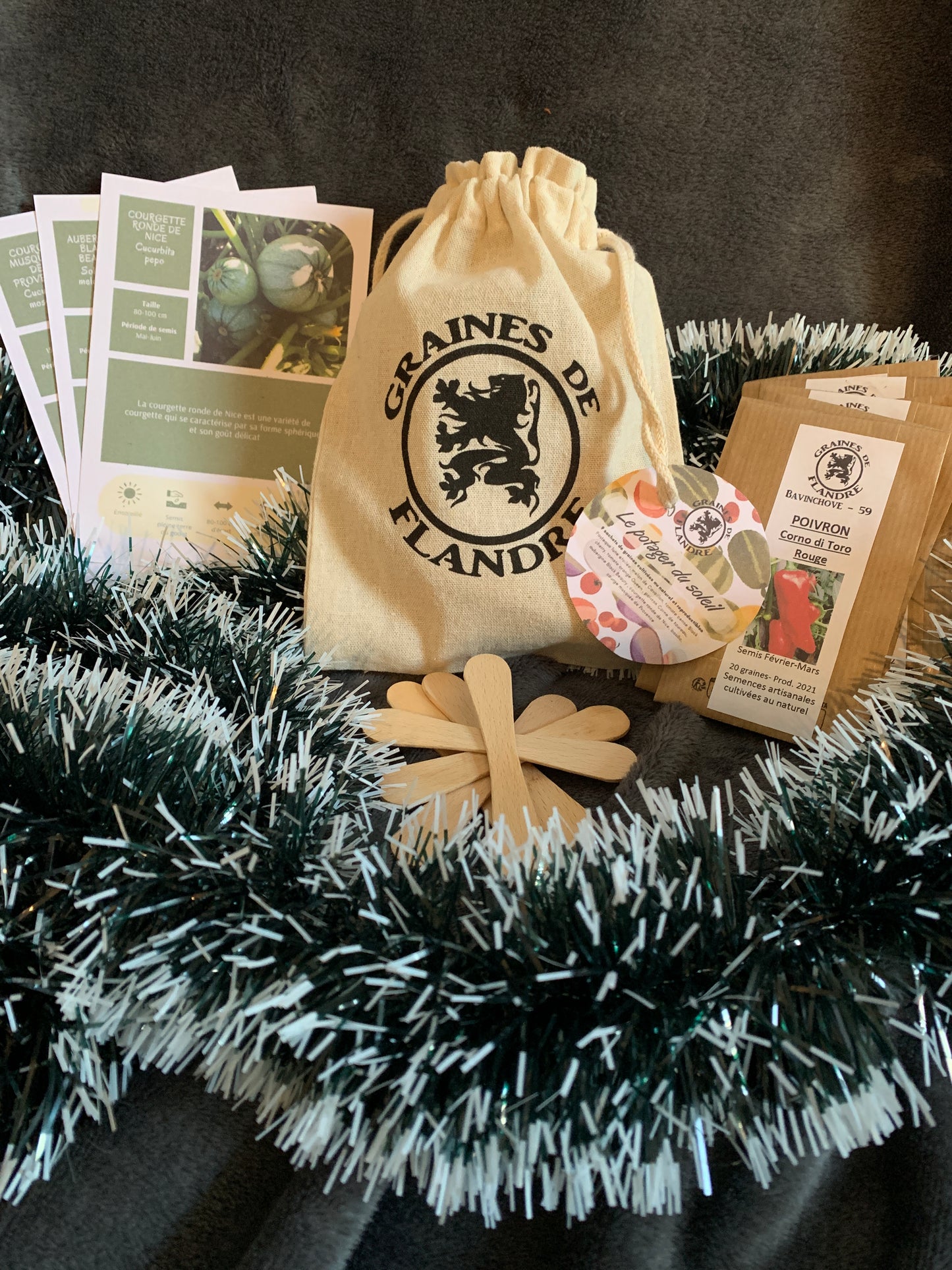 Coffret Cadeau Graines Potager du soleil