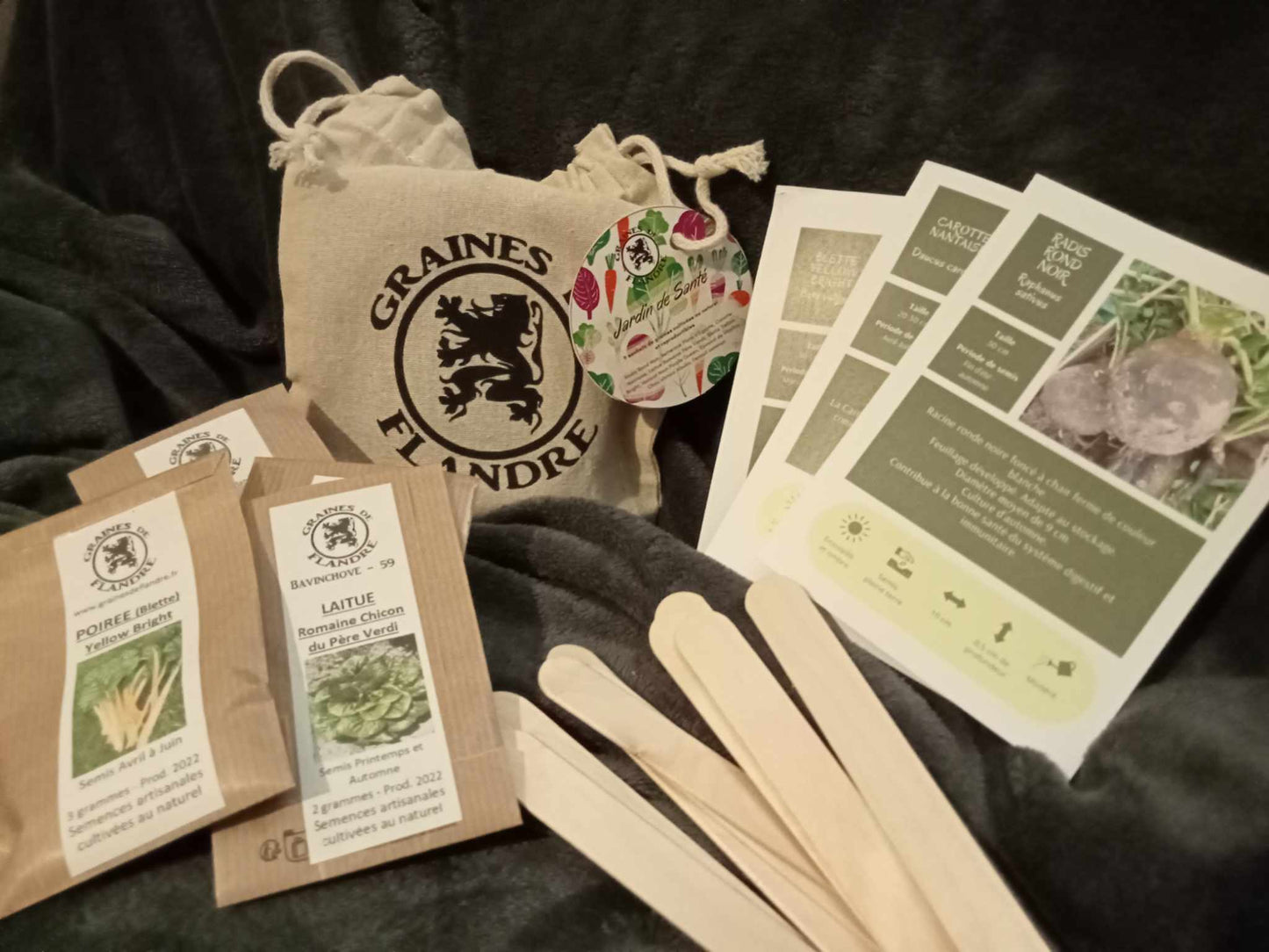 Coffret Cadeau de graines "Jardin de Santé"