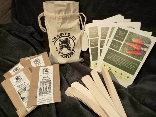 Coffret cadeau de graines "Biodiversité cultivée"